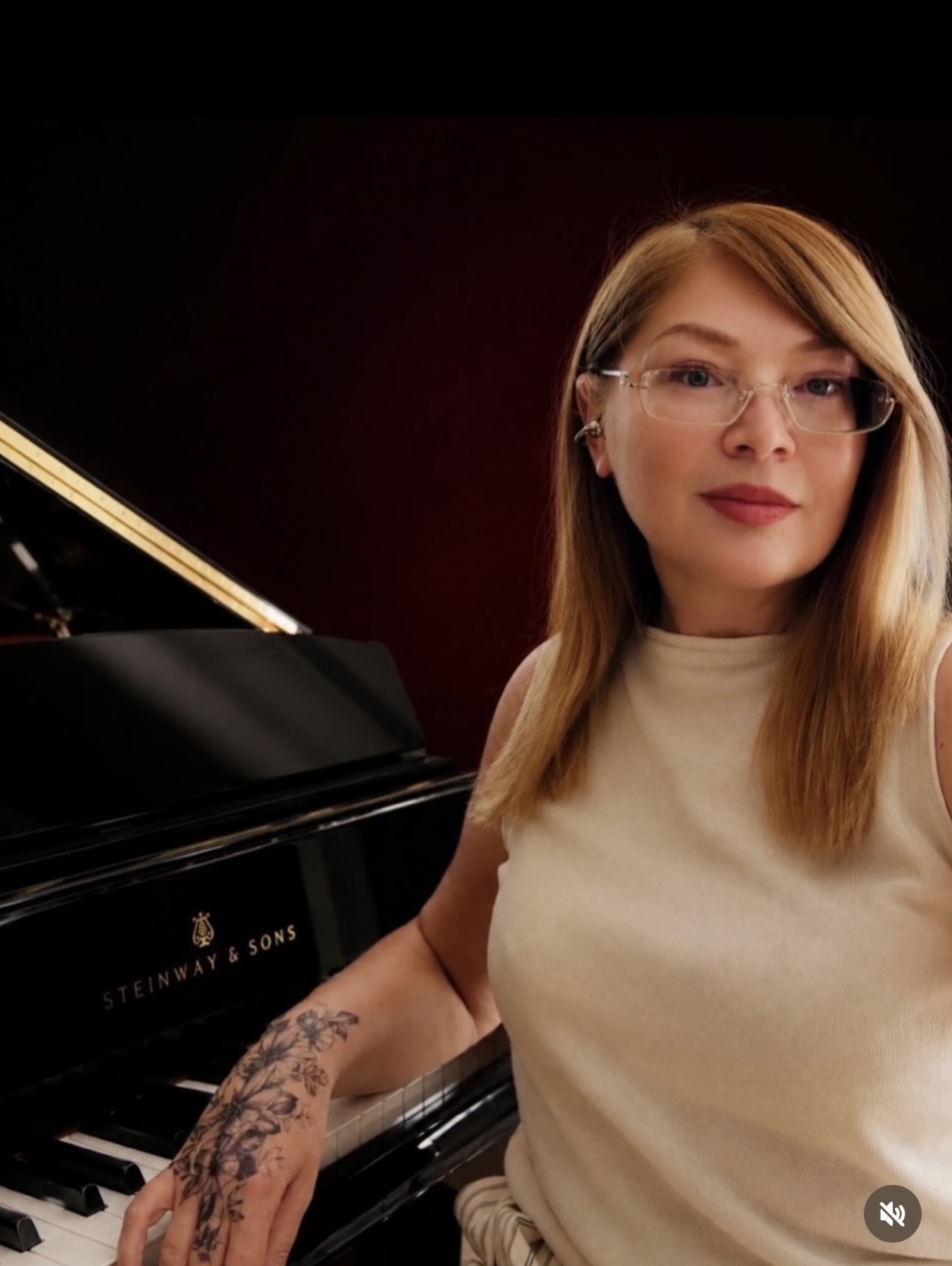 Katja Raisow am Flügel